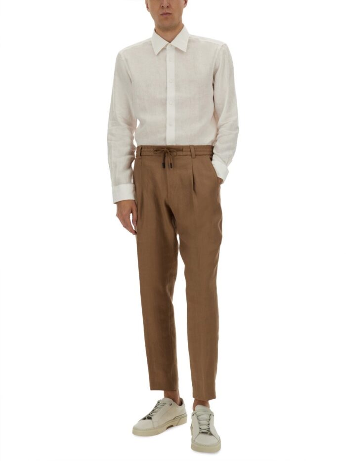 BOSS CAMEL SHIRT "L-HAYS-KENTW-C-252"