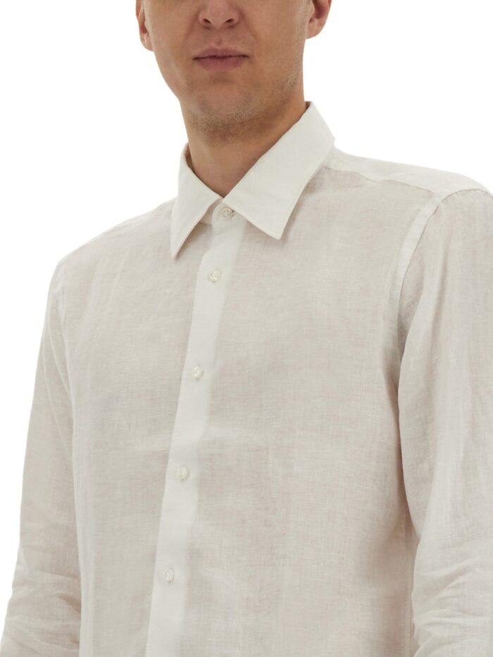 BOSS CAMEL SHIRT "L-HAYS-KENTW-C-252"