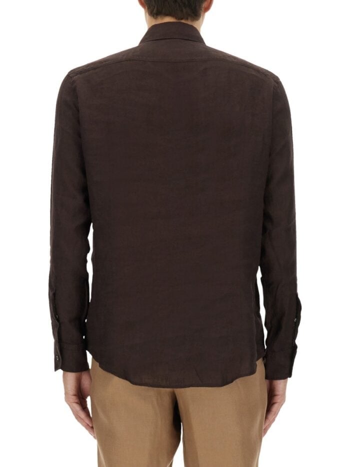 BOSS CAMEL SHIRT "L-HAYS-KENTW-C-252"