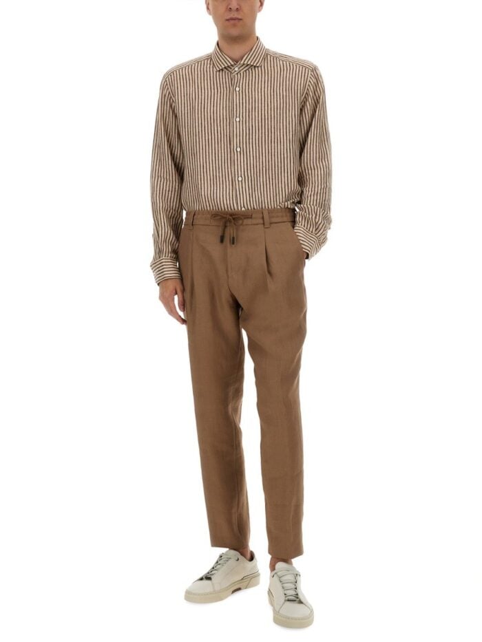 BOSS CAMEL SHIRT "L-JOSH-SPREADW-C-252"