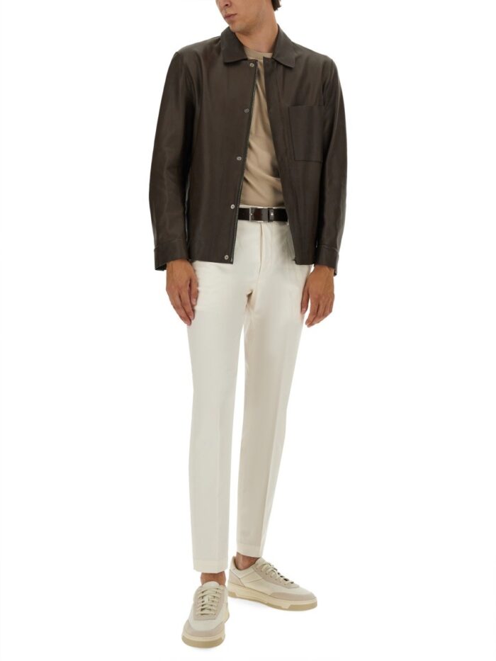 BOSS CAMEL SLIM FIT PANTS