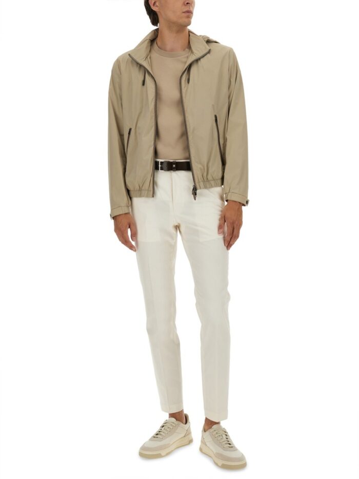 BOSS CAMEL WATER-REPELLENT WINDBREAKER