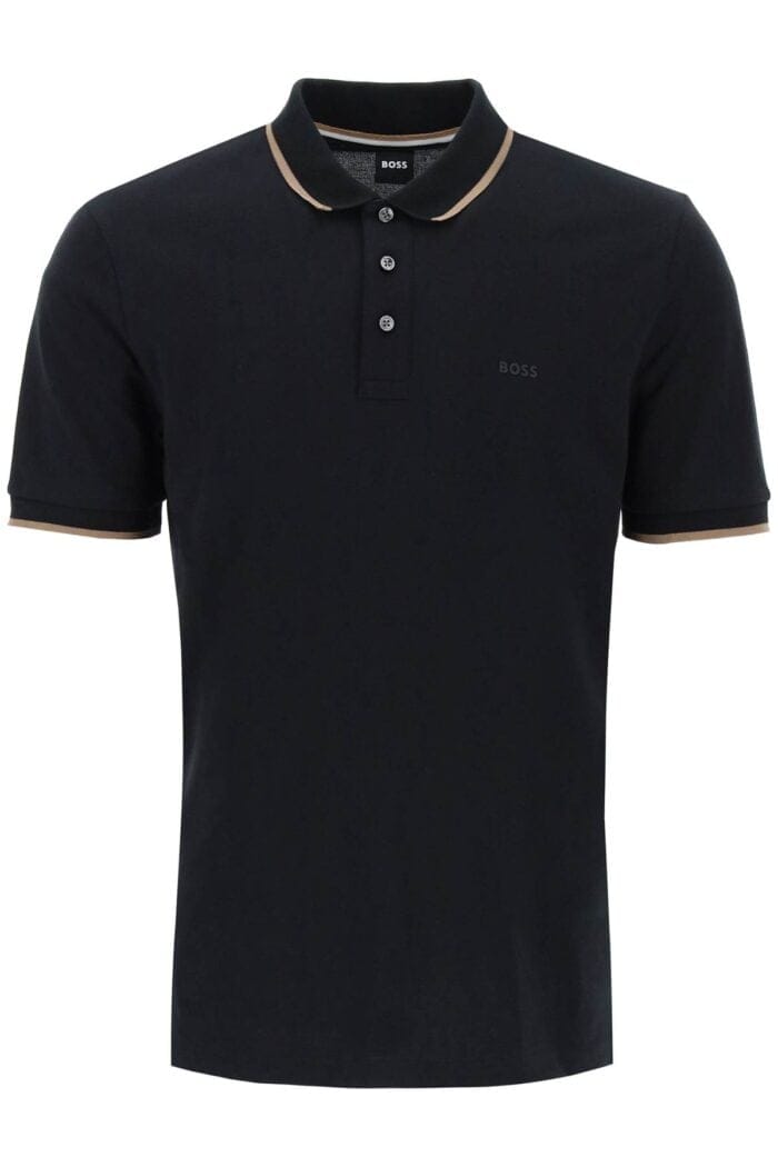 BOSS 'contrast Trim Parlay Polo Shirt