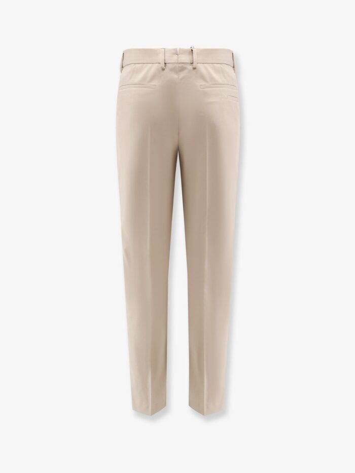 Boss Cotton And Silk Trousers