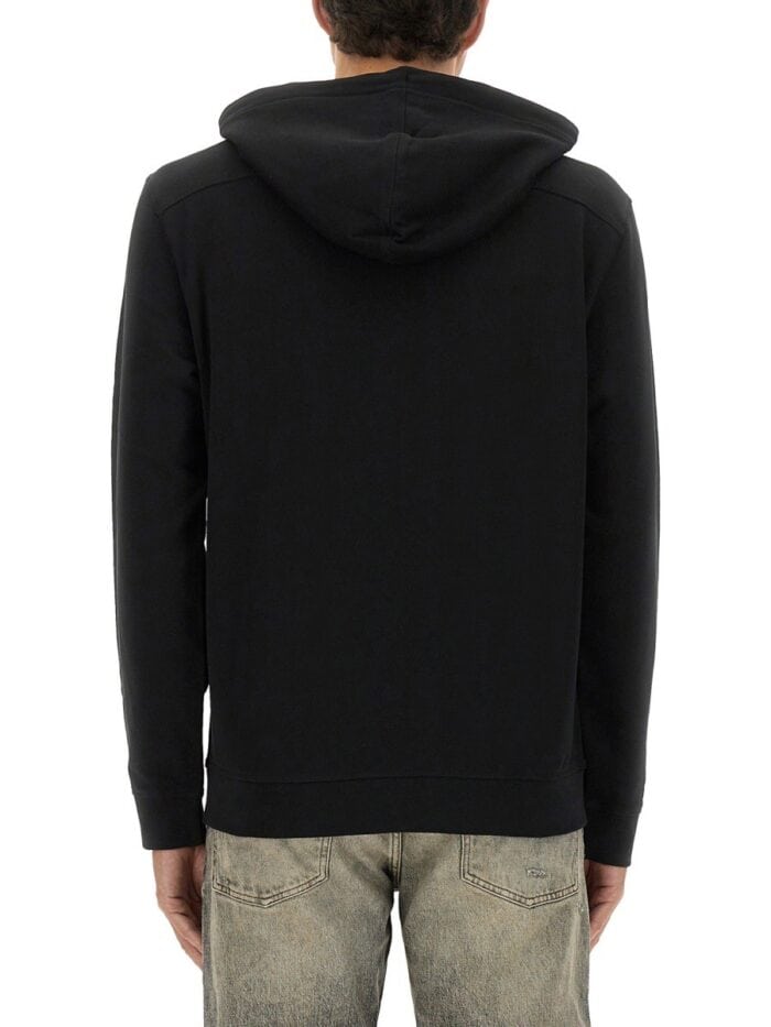 Boss COTTON SWEATSHIRT WITH LOGO