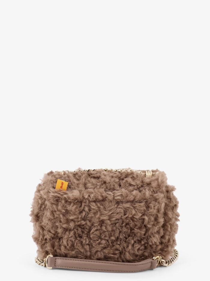 Boss Faux Fur Crossbody Bag