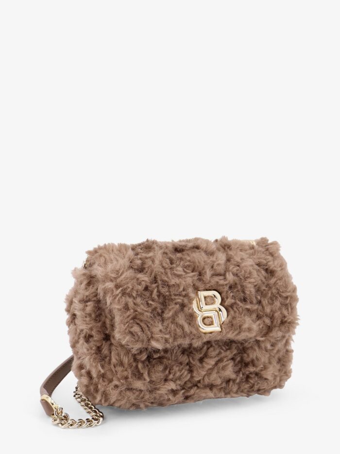 Boss Faux Fur Crossbody Bag