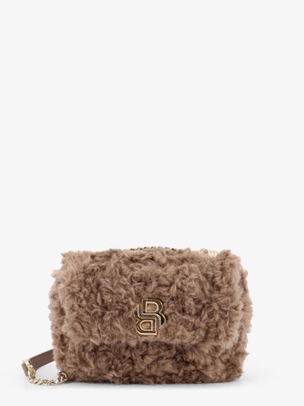 Boss Faux Fur Crossbody Bag