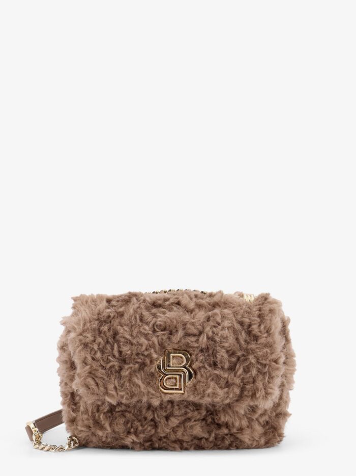 Boss Faux Fur Crossbody Bag