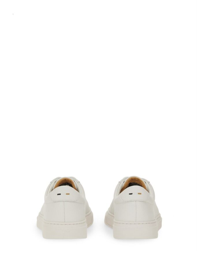 Boss GRAINED LEATHER SNEAKER