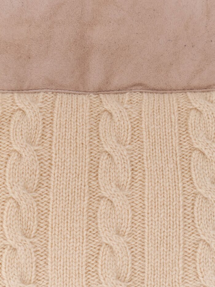 Boss Heat Virgin Wool And Cashmere Jacket With Suede Inserts