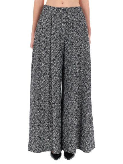 Boss HERRINGBONE TWEED PANTS