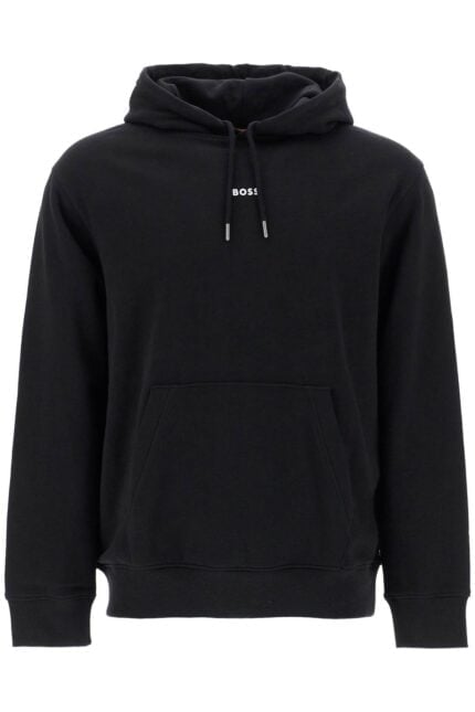 BOSS Hooded Sweatshirt With Graphic Print