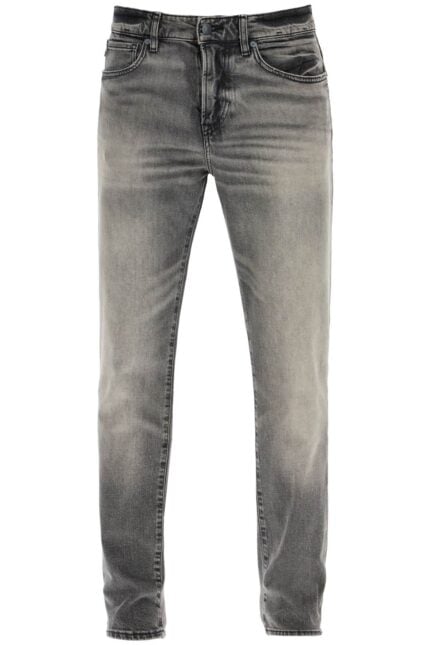 BOSS Jeans Re.maine Grigio Scuro Cotone Vita Media Vestibilit Dritta