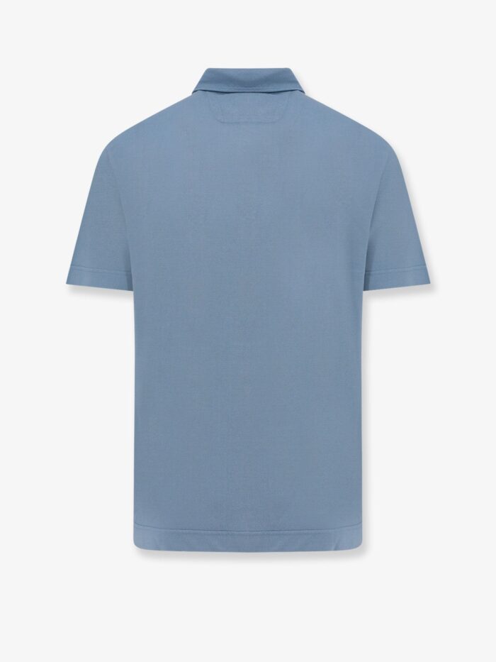 Boss L-Perry Cotton And Silk Polo Shirt
