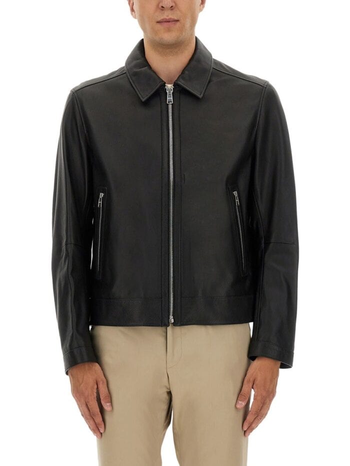 Boss LEATHER JACKET