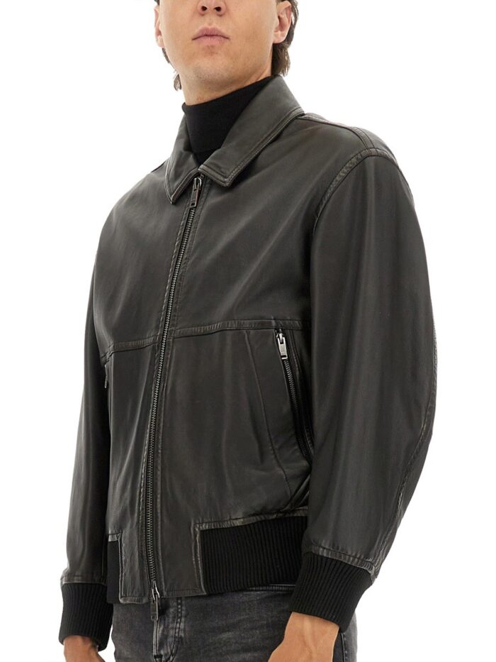 Boss LEATHER JACKET