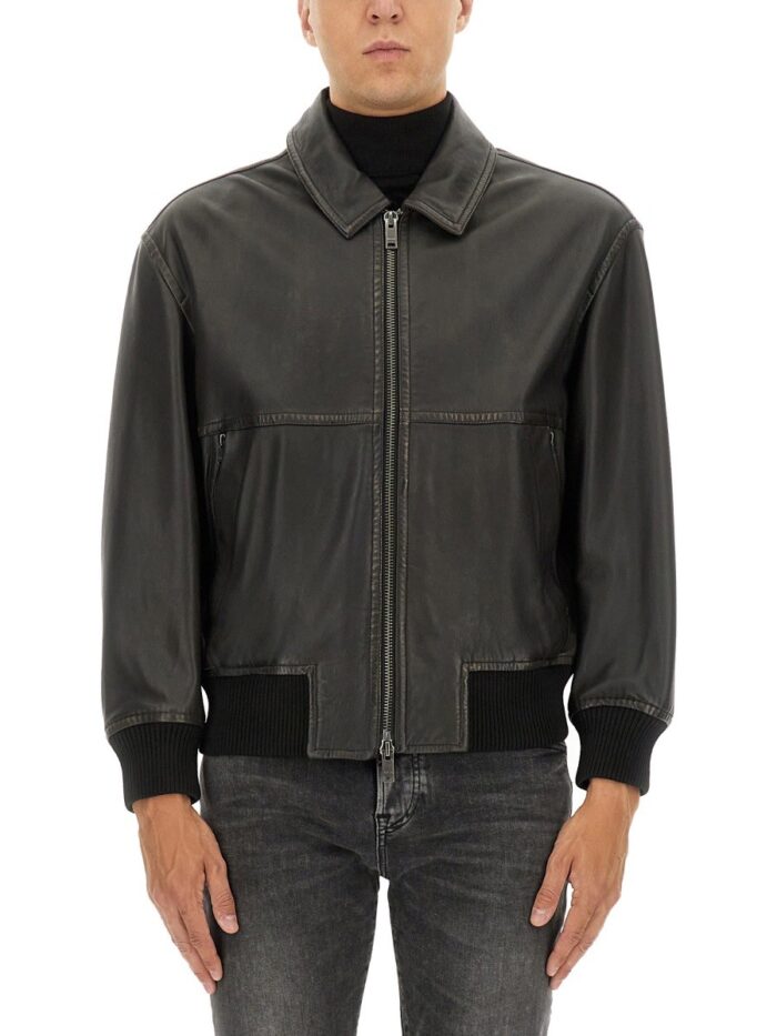 Boss LEATHER JACKET