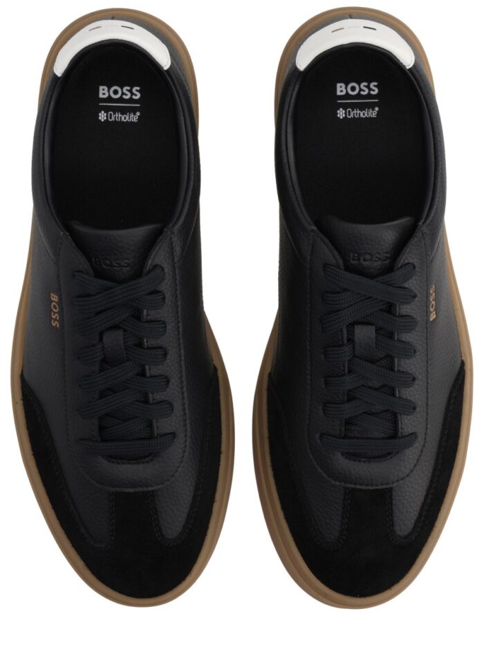 boss leather sneaker Boss LEATHER SNEAKER