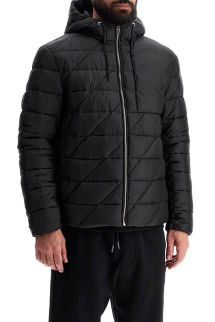 BOSS Lightweight Down Jacket With Hood