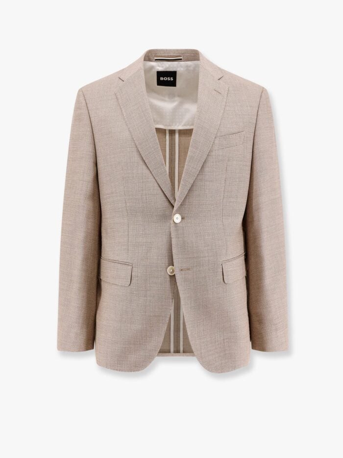 Boss Lined Wool Blend Blazer