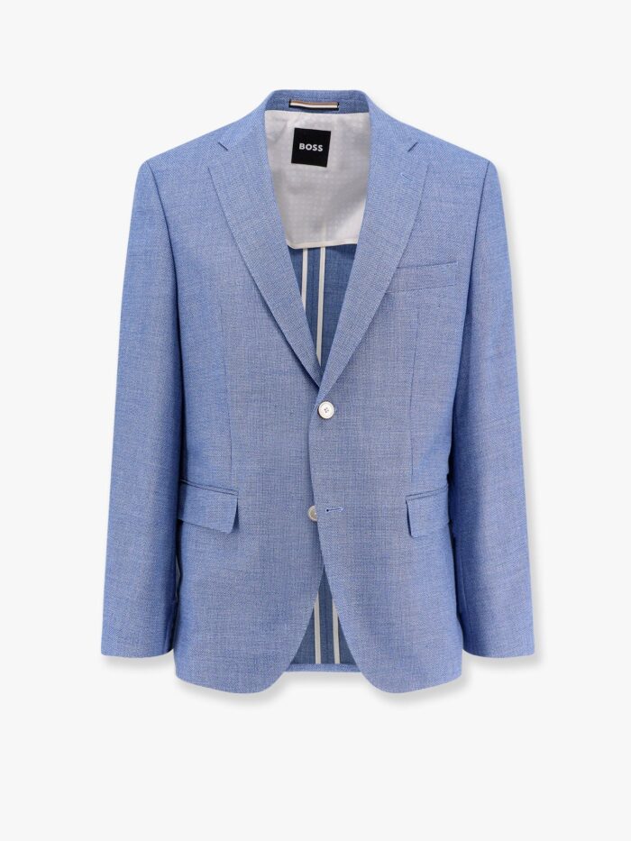 Boss Lined Wool Blend Blazer