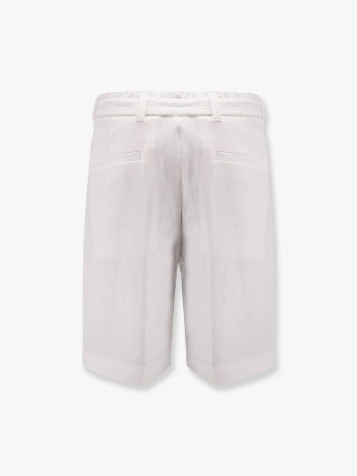 Boss Linen Bermuda Shorts