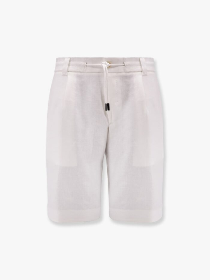 Boss Linen Bermuda Shorts