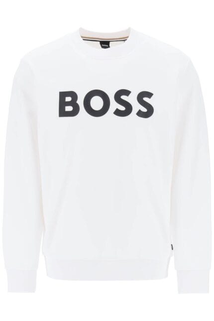 Boss Logo Print Sweatshirt