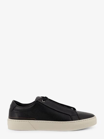 Boss Low-top Leather Sneakers