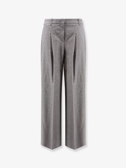 Boss Melange Wool Blend Trousers