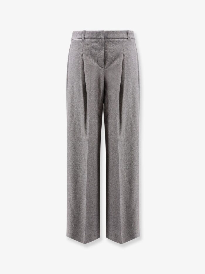 Boss Melange Wool Blend Trousers