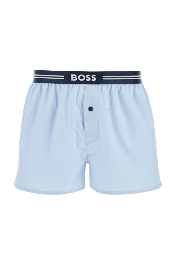 BOSS Men's Boxer 3 Pairs Dark Blue Cotton