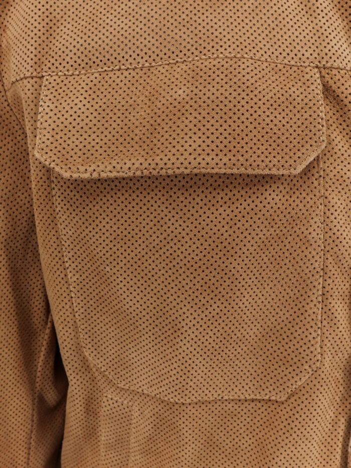 Boss Merfo Perforated Suede Jacket