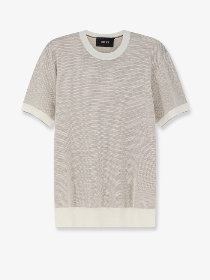 Boss Necasio Silk And Cotton Sweater