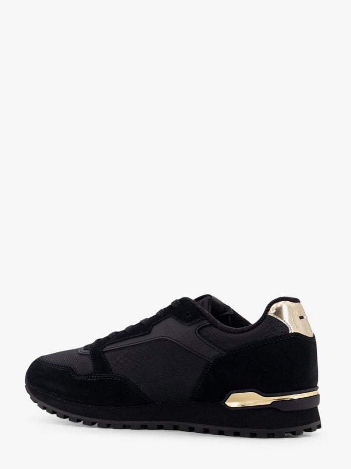 Boss Nylon Sneakers With Suede Inserts