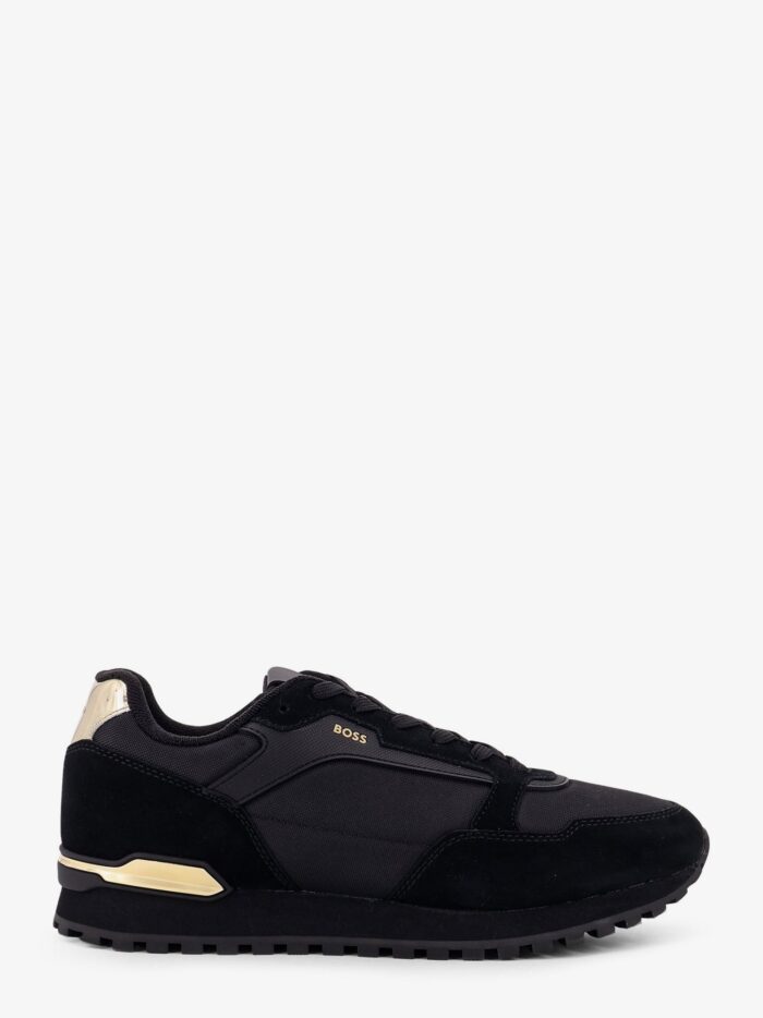 Boss Nylon Sneakers With Suede Inserts