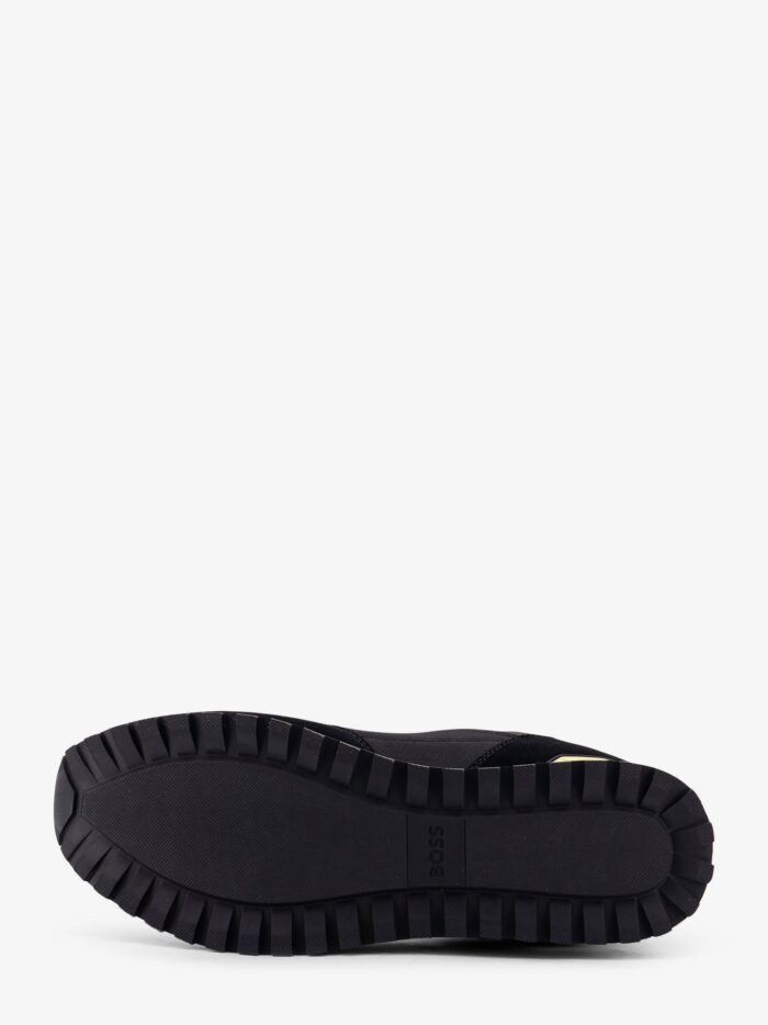 Boss Nylon Sneakers With Suede Inserts