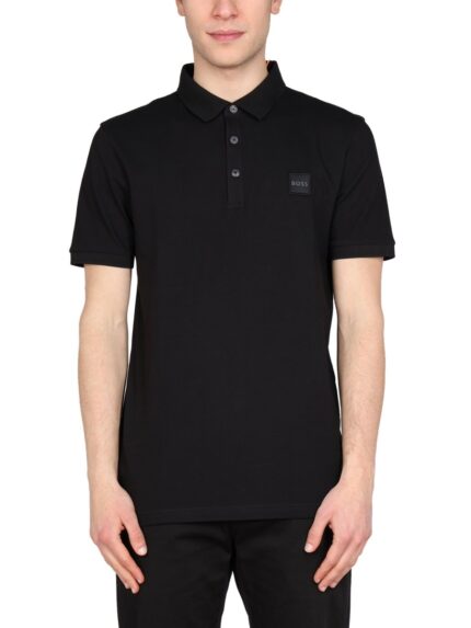 Boss POLO WITH LOGO PATCH