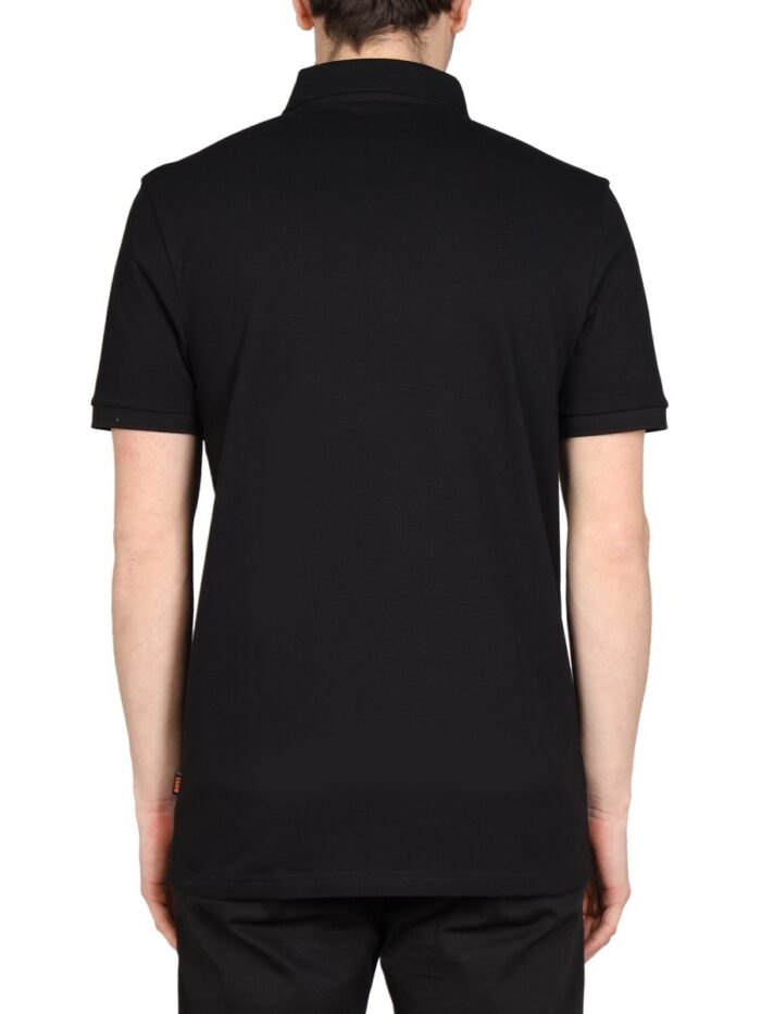 Boss POLO WITH LOGO PATCH