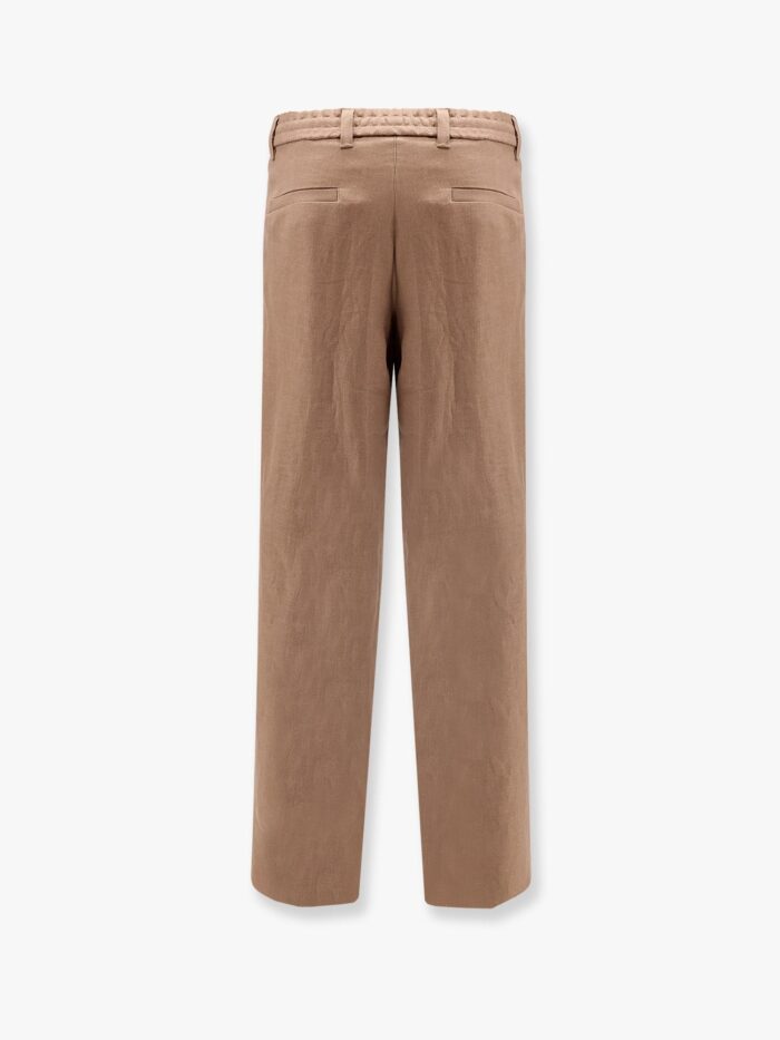 Boss Relaxed Fit Linen Trouser