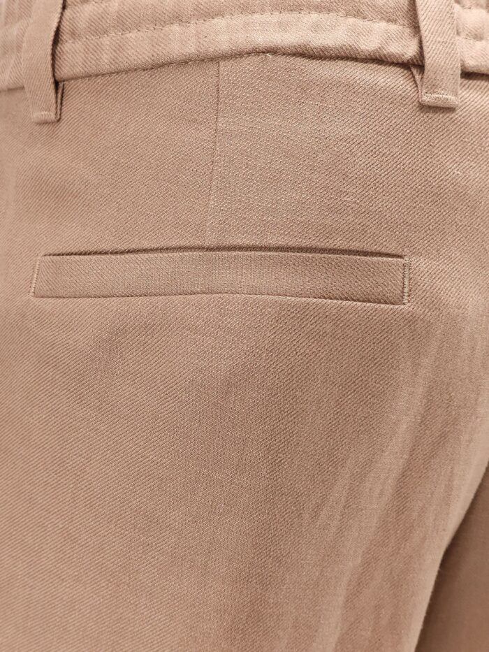 Boss Relaxed Fit Linen Trouser