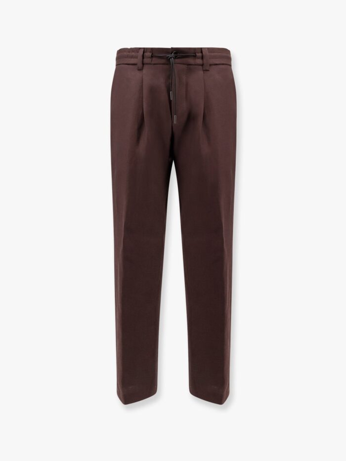 Boss Relaxed Fit Linen Trouser