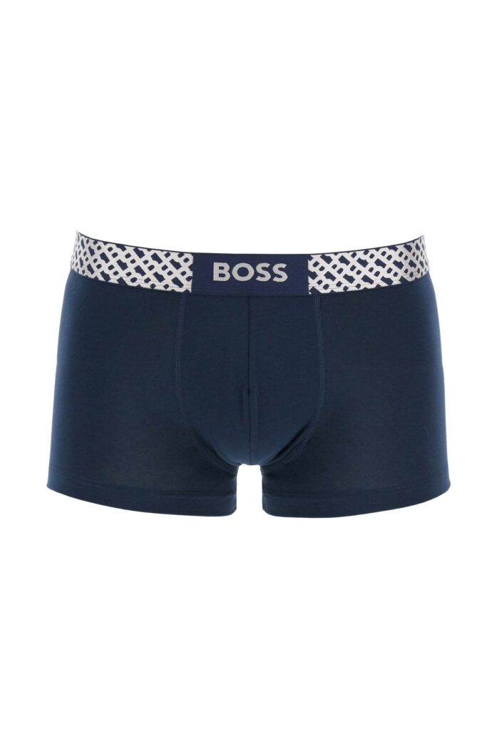 BOSS Set Di 3 Boxer Slim Fit In Cotone Elasticizzato Multicolore