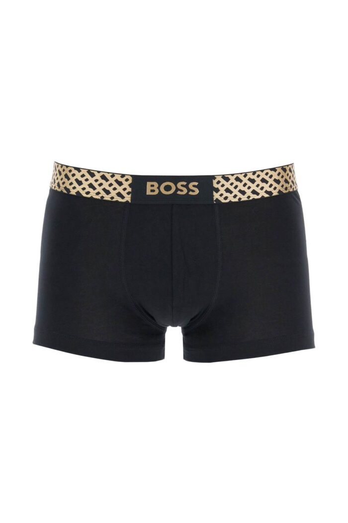 BOSS Set Di 3 Boxer Slim Fit In Cotone Elasticizzato Multicolore