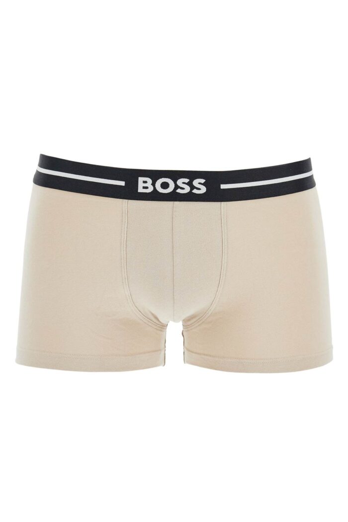 BOSS Set Di 3 Boxer Slim Fit Multicolore In Cotone Elasticizzato