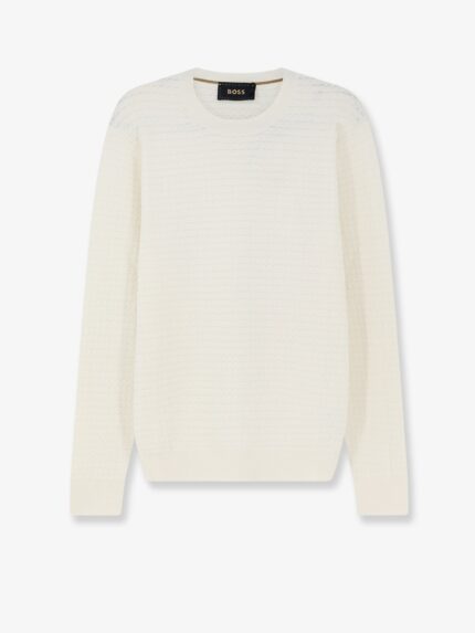 Boss Silk And Cotton Blend Sweater