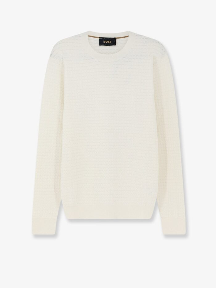 Boss Silk And Cotton Blend Sweater