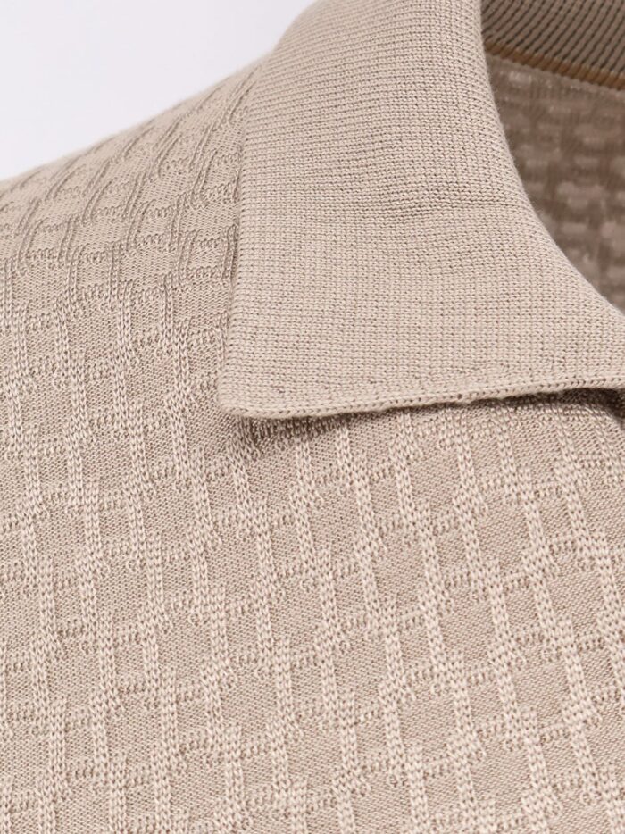 Boss Silk Sweater With All-over Processing