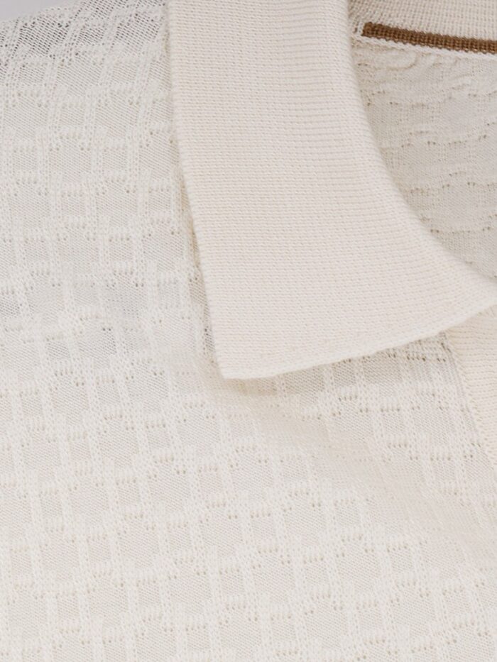 Boss Silk Sweater With Processing All-over